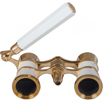 Бинокль LEVENHUK BROADWAY 325N лорнет с подсветкой белый Бинокль LEVENHUK BROADWAY 325N лорнет с подсветкой белый