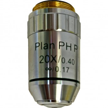 Объектив фазовый планахроматический LEVENHUK 20x/0,40, беск/0,17 Объектив фазовый планахроматический LEVENHUK 20x/0,40, беск/0,17