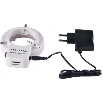 Осветитель кольцевой LEVENHUK LED 144, с адаптером и резьбой Осветитель кольцевой LEVENHUK LED 144, с адаптером и резьбой